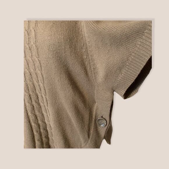 “The Limited”Sweater Cowl Neckline  Light Chocolate Brown size M - Picture 3 of 8